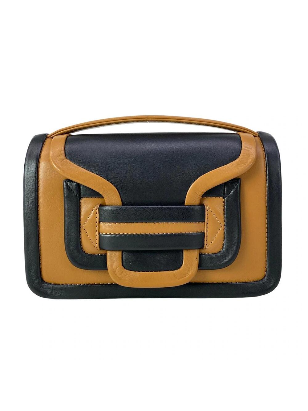 Pierre Hardy Alpha Brown Black Leather #281273P69B
